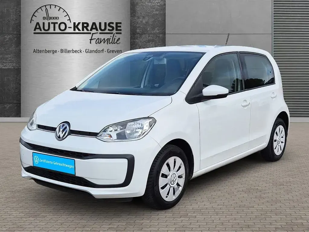 Gebraucht VW up! move up! 60 PS (44 kW) 2019 Weiß Kleinwagen