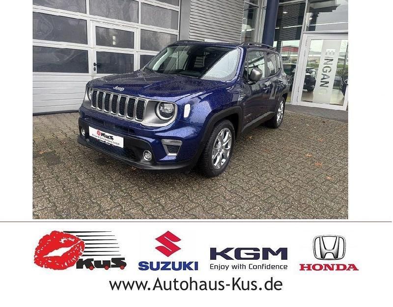 Blau Gebraucht 2019 Jeep Renegade SUV | 14.444 € (Guter Preis) - Bild 1/4