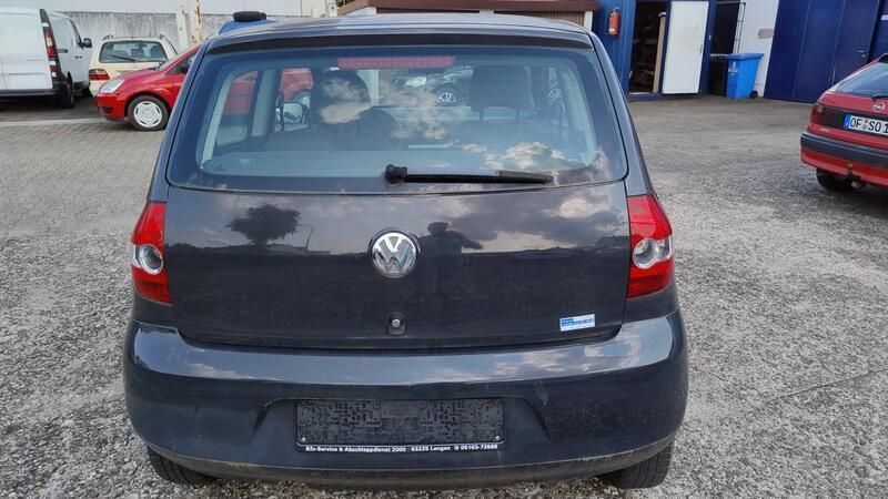 Gebraucht VW Fox 55 PS (40 kW) 2007 Schwarz Kleinwagen