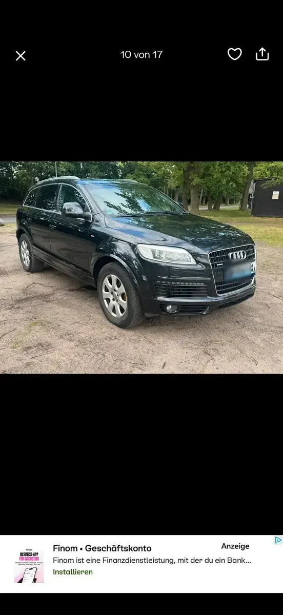 Gebraucht Audi Q7 S-Line 271 PS (199 kW) 2007 Schwarz SUV