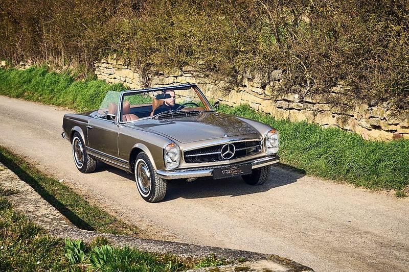 Gebraucht Mercedes SL280 170 PS (125 kW) 1969 Beige Cabrio
