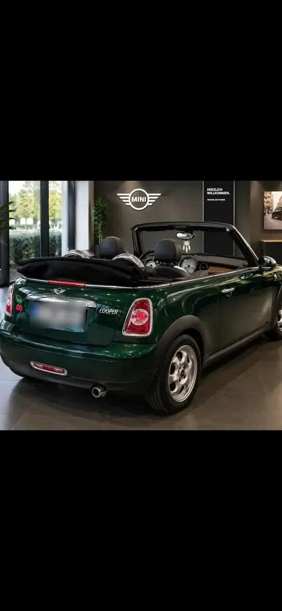 Gebraucht Mini Cooper Cabriolet 122 PS (89 kW) 2015 Grün Cabrio