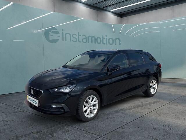 Gebraucht Seat Leon Style 150 PS (110 kW) 2021 Schwarz Van / Kleinbus