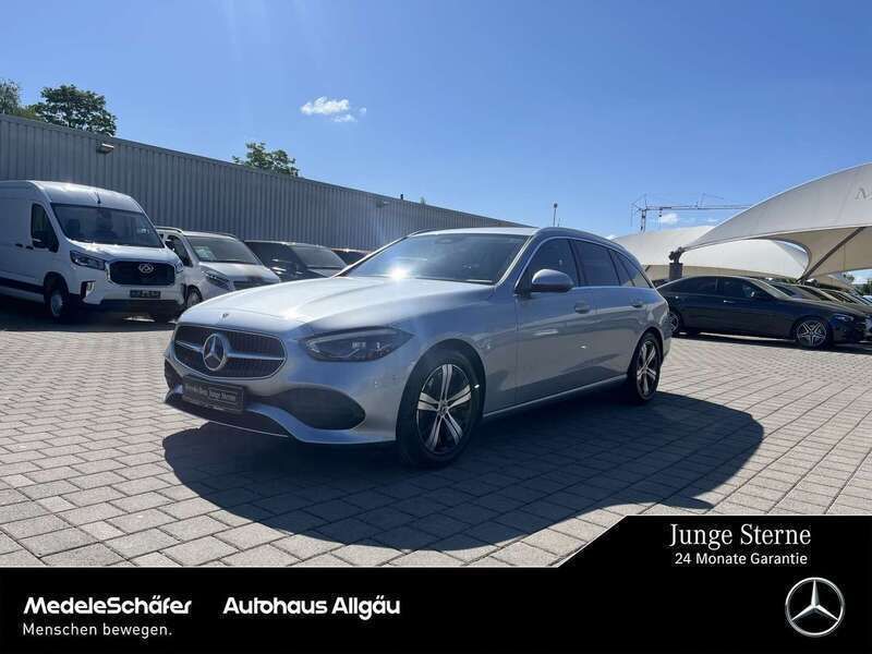 Lack hightechsilber Gebraucht 2023 Mercedes C180 Avantgarde Kombi | 33.960 € (Fairer Preis) - Bild 1/4
