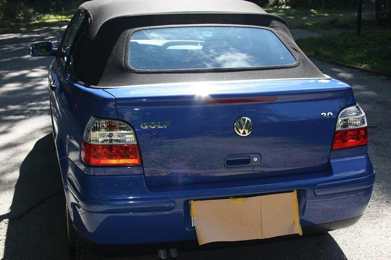 Gebraucht VW Golf Cabriolet Conceptline 116 PS (85 kW) 2001 Blau Cabrio