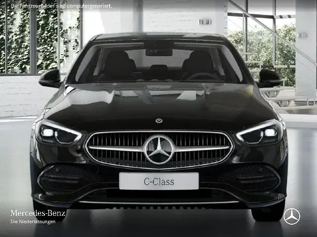 Gebraucht Mercedes C220 Avantgarde 200 PS (147 kW) 2025 Obsidianschwarz Limousine