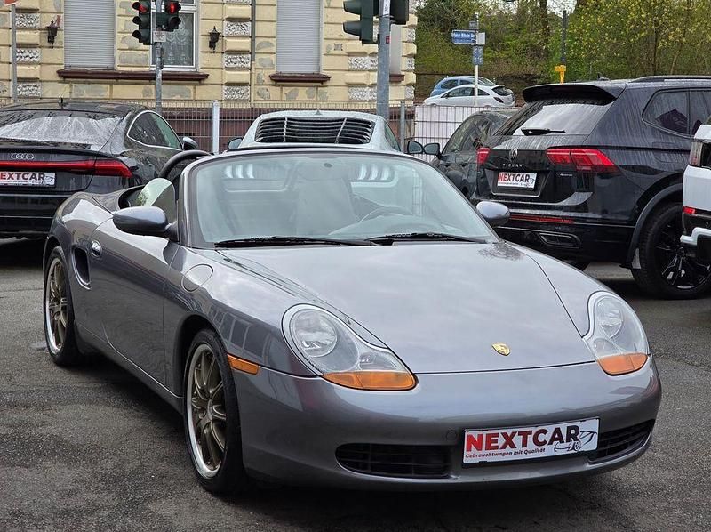 Gebraucht Porsche Boxster 228 PS (167 kW) 2001 Grau Cabrio