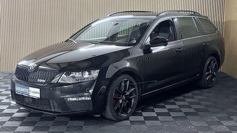 Gebraucht Skoda Octavia RS 184 PS (135 kW) 2016 Cerna magic/black magic Kleinwagen