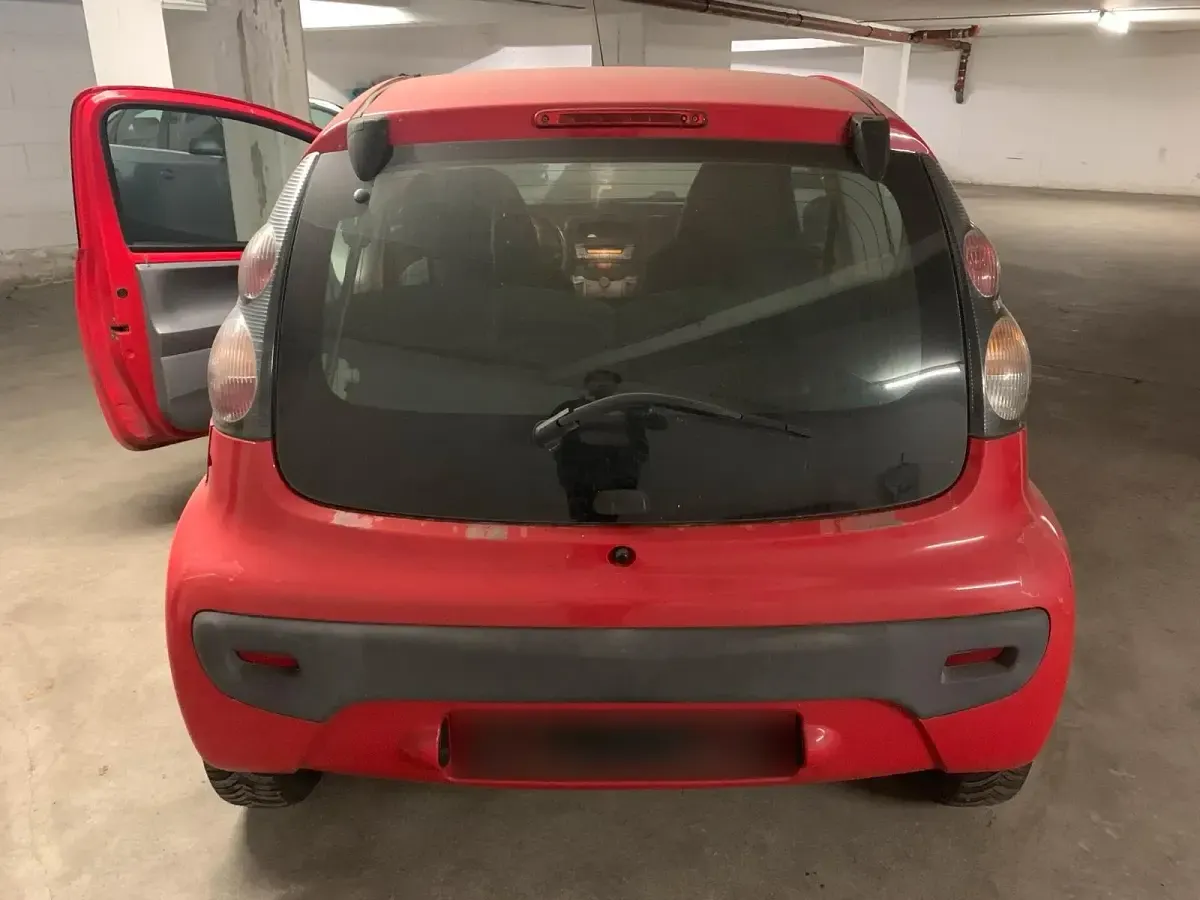 Gebraucht Citroën C1 68 PS (50 kW) 2008 Rot Kleinwagen