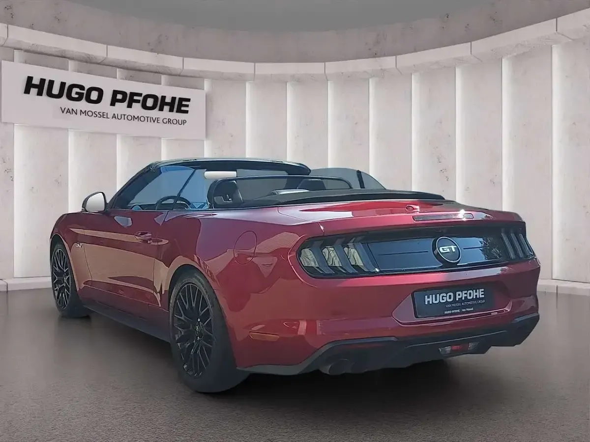 Gebraucht Ford Mustang GT Convertible 450 PS (330 kW) 2019 Rot Cabrio