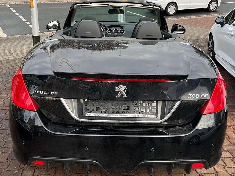 Gebraucht Peugeot 308 CC Active 120 PS (88 kW) 2011 Schwarz perla nera/metallic Cabrio