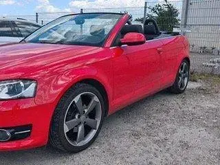 Gebraucht Audi A3 Cabriolet 105 PS (77 kW) 2010 Rot Cabrio