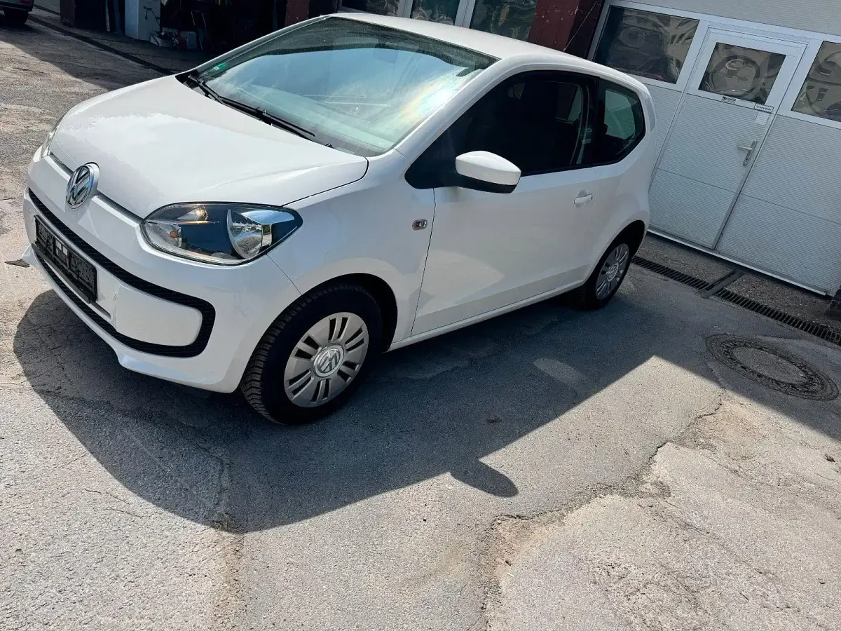 Gebraucht VW up! move up! 60 PS (44 kW) 2012 Weiß Kleinwagen