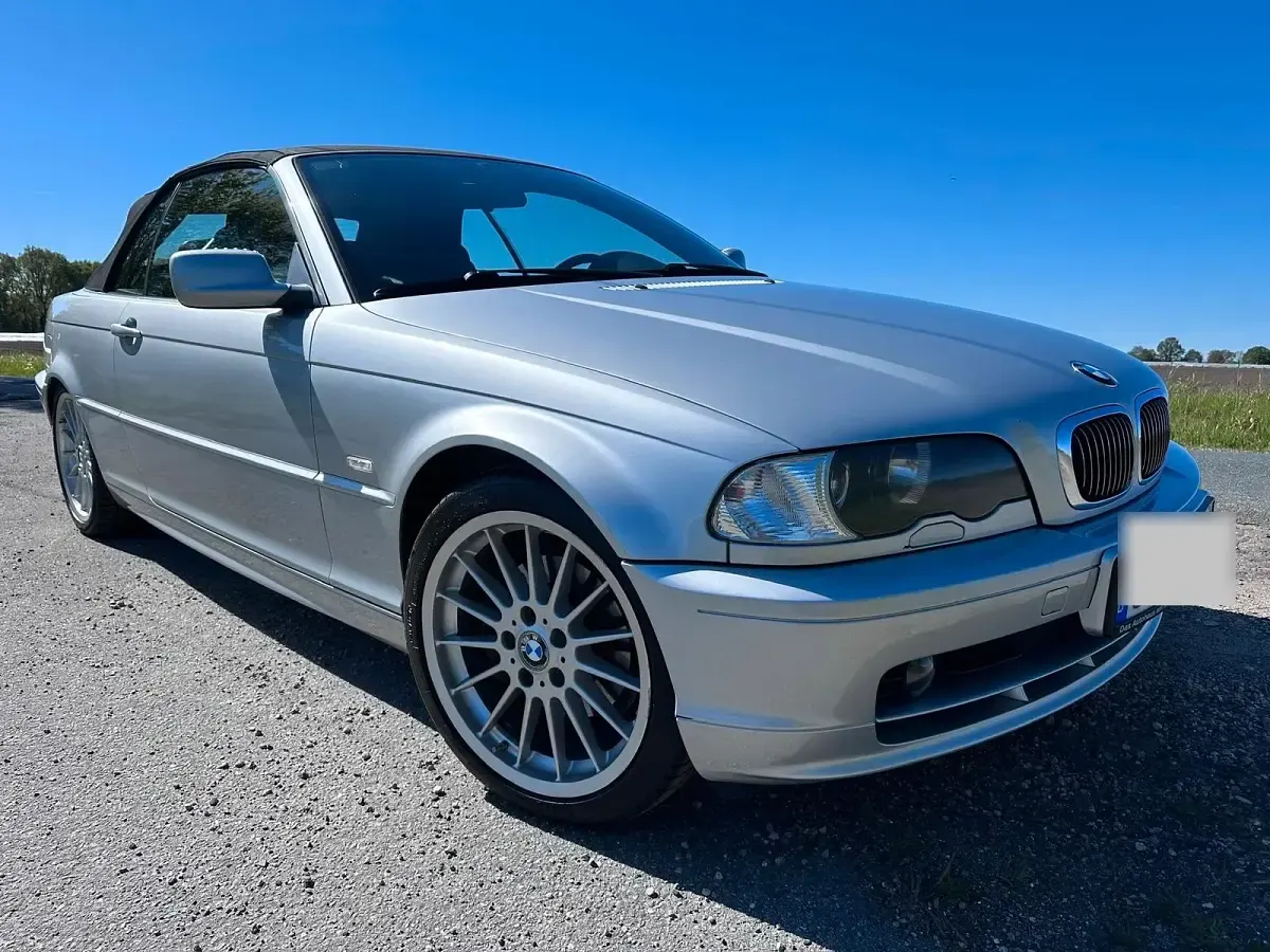 Gebraucht BMW 323 170 PS (125 kW) 2000 Silber Cabrio