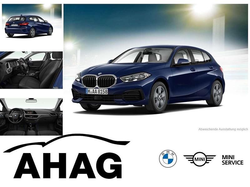 Mediterranblau metallic Gebraucht 2019 BMW 118 Advantage Kleinwagen | 15.840 € (Fairer Preis) - Bild 1/3