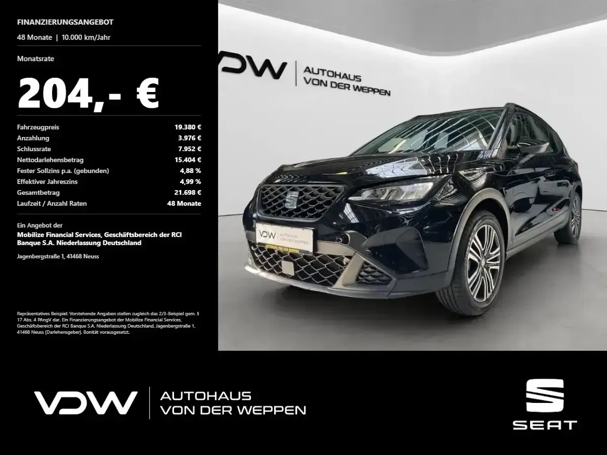 Gebraucht Seat Arona Style 110 PS (80 kW) 2024 SUV