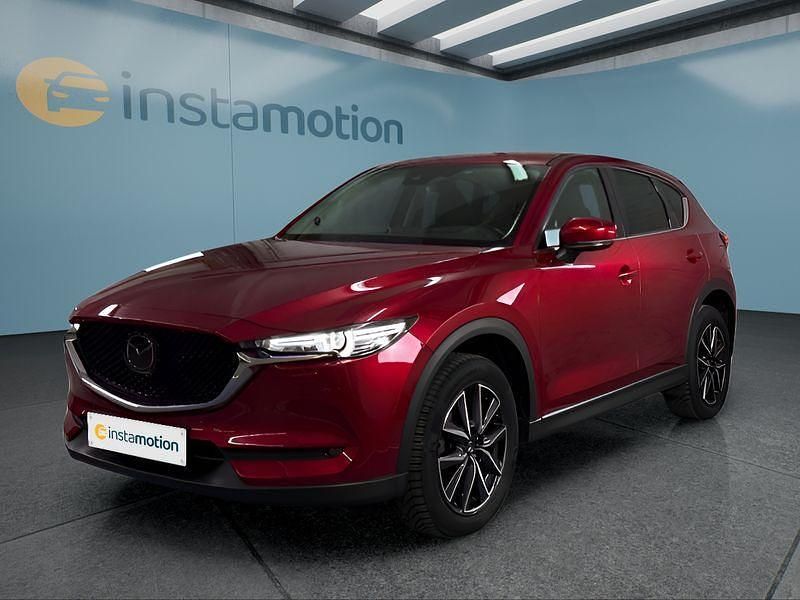 Rot Gebraucht 2019 Mazda CX-5 Sports-Line SUV | 26.199 € (Etwas zu teuer) - Bild 1/4