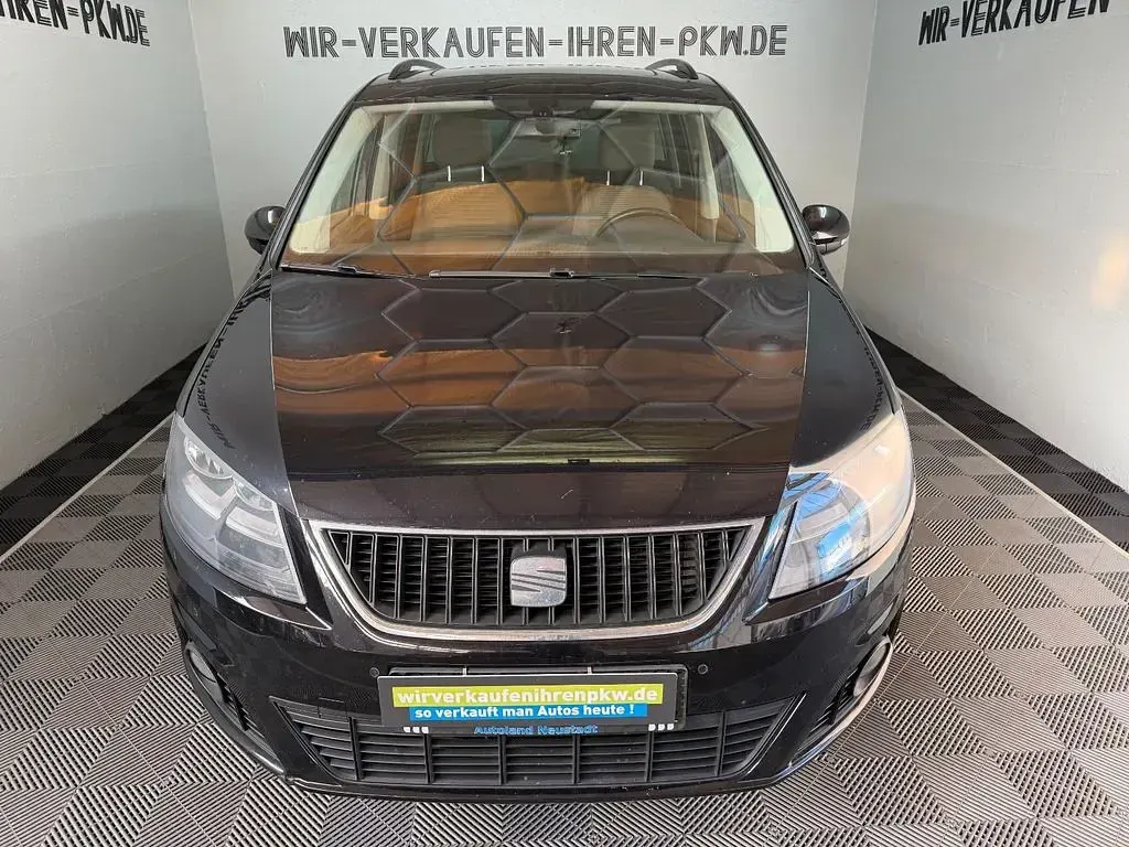 Gebraucht Seat Alhambra Style 150 PS (110 kW) 2012 Schwarz Van / Kleinbus