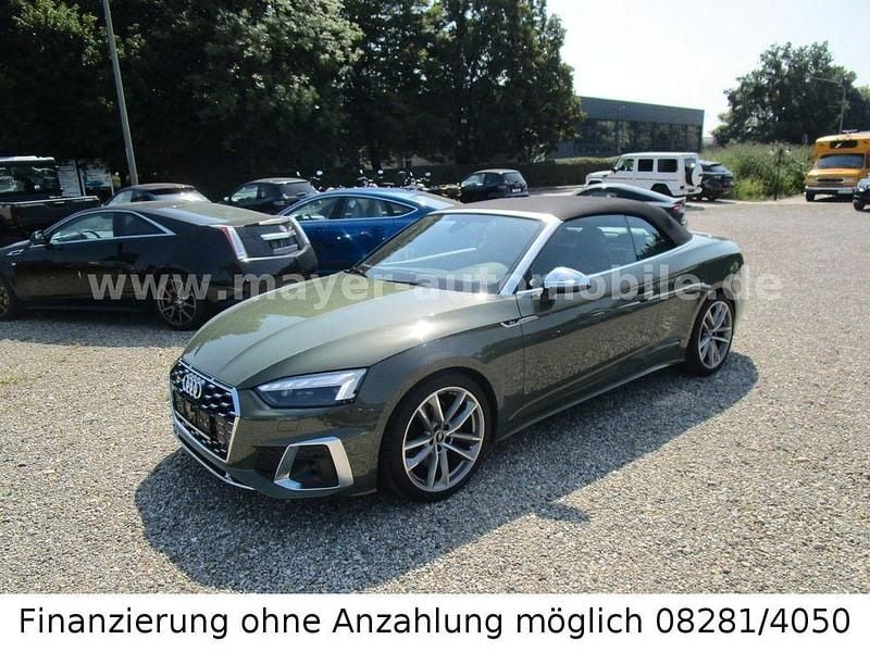 Grün Gebraucht 2024 Audi S5 Cabriolet Sport Cabrio | 53.799 € (Superpreis) - Bild 1/4