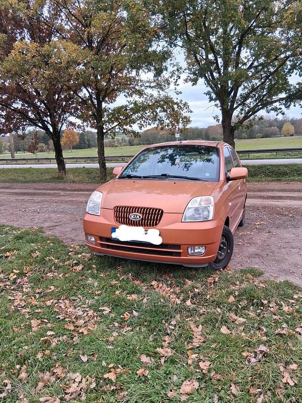 Gebraucht Kia Picanto 2006 Orange Kleinwagen