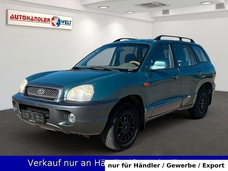 Blau Gebraucht 2005 Hyundai Santa Fe GLS SUV | 1.399 € - Bild 1/3