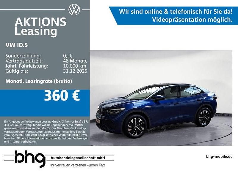 Blue dusk metallic/schwarz Gebraucht 2023 VW ID.5 Pro SUV | 31.950 € (Guter Preis) - Bild 1/4