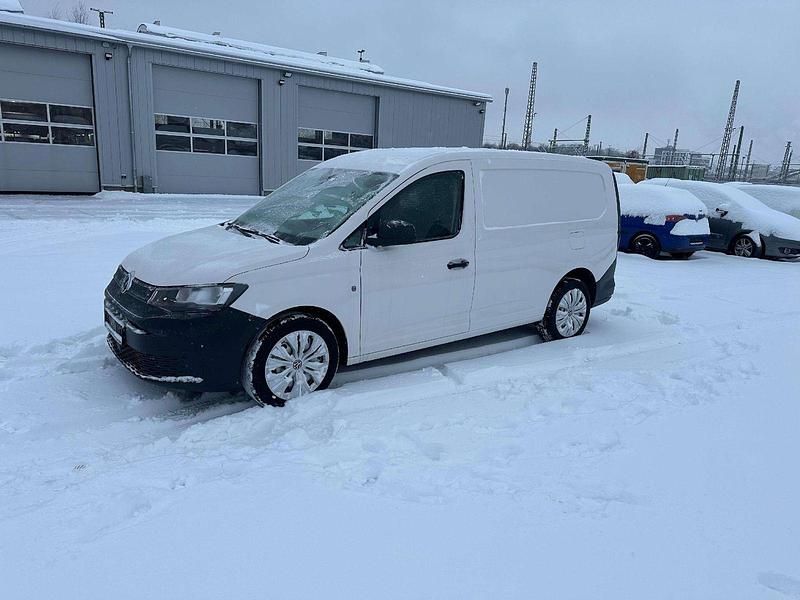 Gebraucht VW Caddy Maxi 122 PS (89 kW) 2021 Weiß Van / Kleinbus