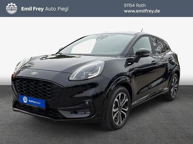 Agate black metallic Gebraucht 2023 Ford Puma ST-Line SUV | 22.450 € (Fairer Preis) - Bild 1/4