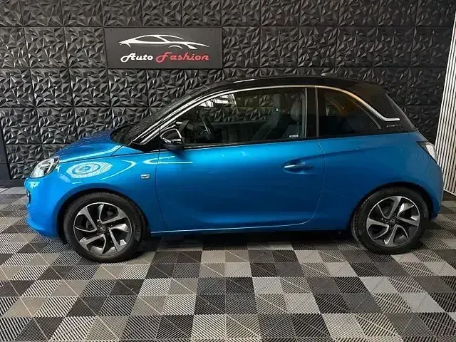 Gebraucht Opel Adam Glam 87 PS (63 kW) 2017 Blau Kleinwagen