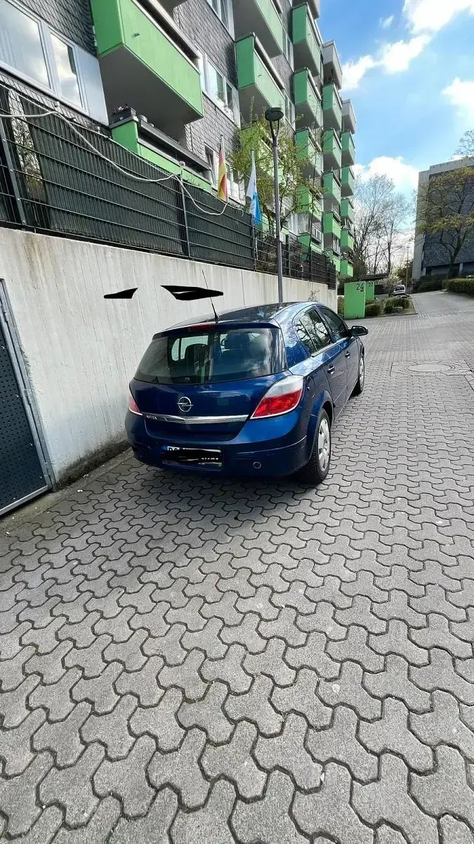 Gebraucht Opel Astra 102 PS (75 kW) 2006 Blau Kleinwagen