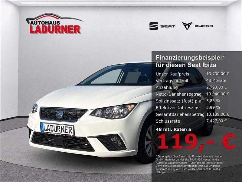 Gebraucht Seat Ibiza Style 116 PS (85 kW) 2020 Weiß Kleinwagen