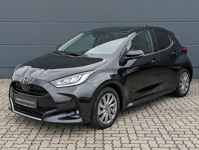 Gebraucht Mazda 2 116 PS (85 kW) 2023 Opera black metallic (metallic) Kleinwagen