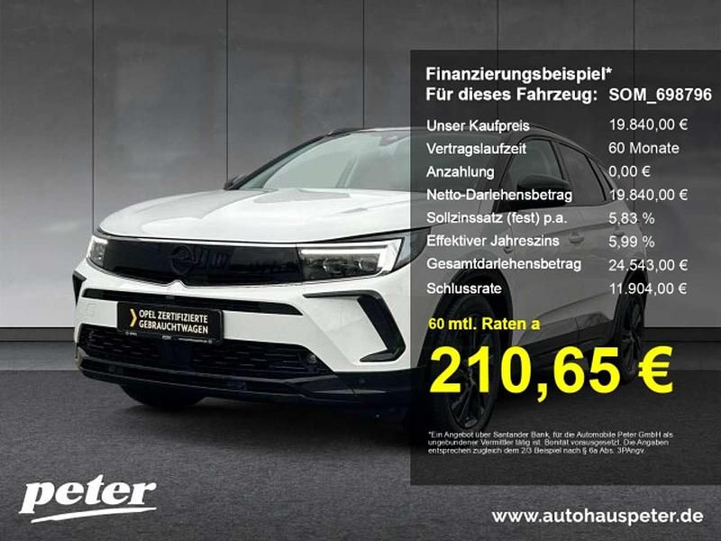 Lack weiss banquise/deckende l Gebraucht 2023 Opel Grandland X GS Line SUV | 19.840 € (Guter Preis) - Bild 1/4