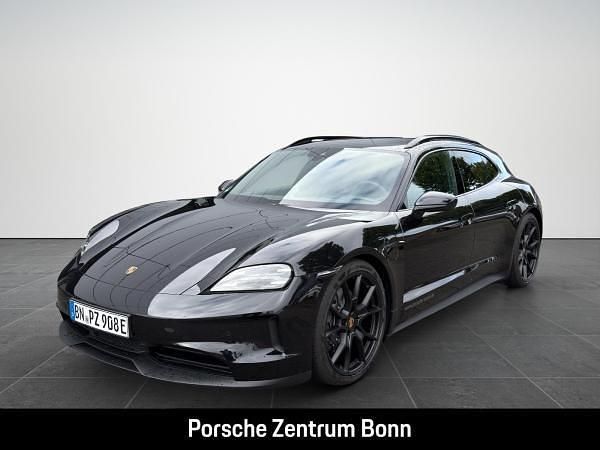 Schwarz (tiefschwarzmetallic) Gebraucht 2025 Porsche Taycan Sport Turismo Kombi | 109.950 € (Etwas zu teuer) - Bild 1/4