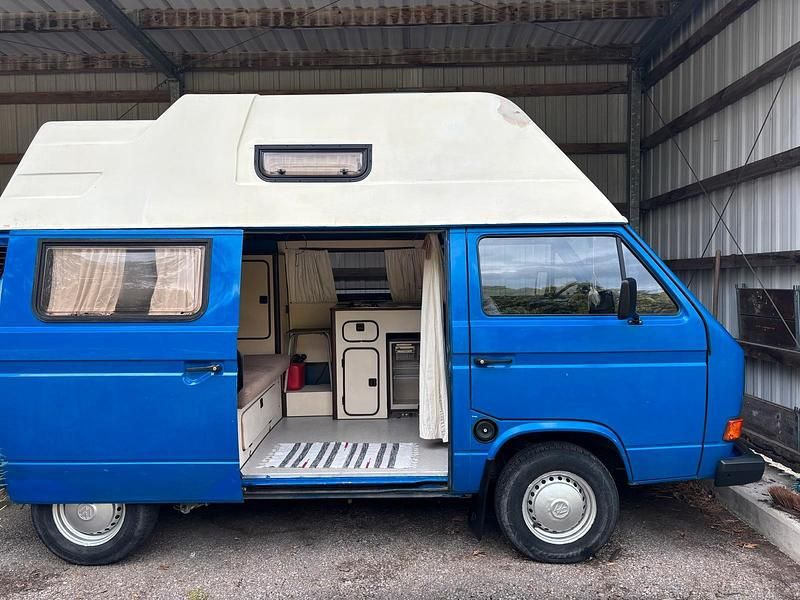 Blau Gebraucht 1985 VW T3 Van | 10.500 € - Bild 1/4