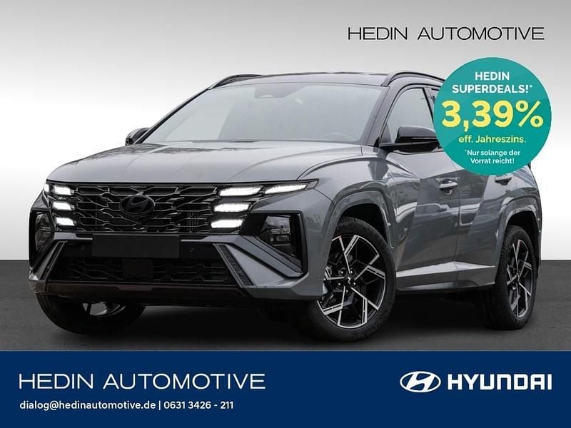Schwarz Gebraucht 2025 Hyundai Tucson N Line SUV | 35.790 € (Fairer Preis) - Bild 1/4