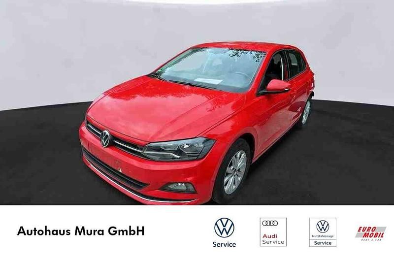 Rot Gebraucht 2021 VW Polo Highline Limousine | 16.990 € (Fairer Preis) - Bild 1/4