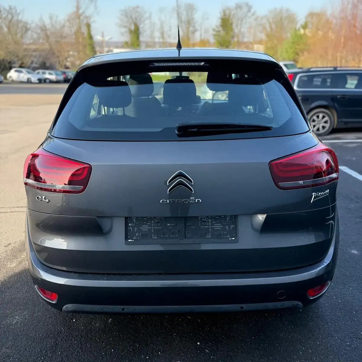 Gebraucht Citroën C4 Picasso Live 110 PS (80 kW) 2018 Schwarz Van / Kleinbus