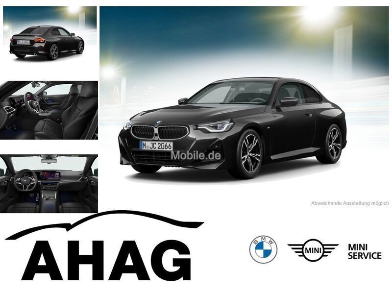 Schwarz Neu 2025 BMW 220 M Sport Coupé | 45.890 € (Fairer Preis) - Bild 1/4