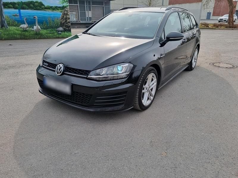 Gebraucht VW Golf VII GTD 184 PS (135 kW) 2015 Schwarz Kombi