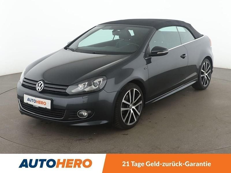 Schwarz Gebraucht 2016 VW Golf Cabriolet Allstar Cabrio | 13.590 € (Fairer Preis) - Bild 1/3