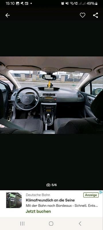 Gebraucht Citroën C4 110 PS (80 kW) 2006 Blau Limousine