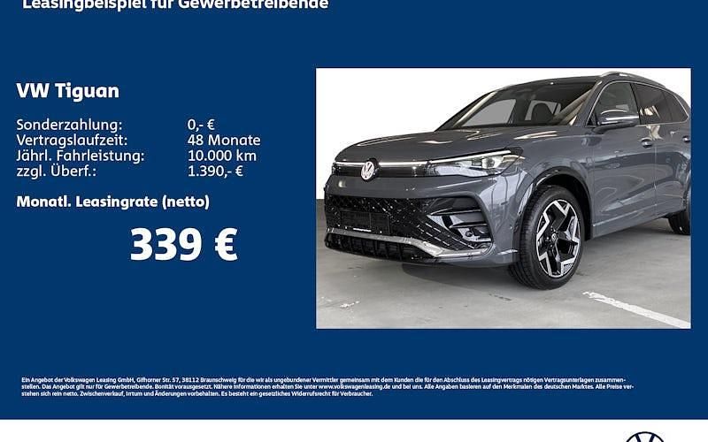 Neu VW Tiguan R-line 150 PS (110 kW) 2026 Grau SUV