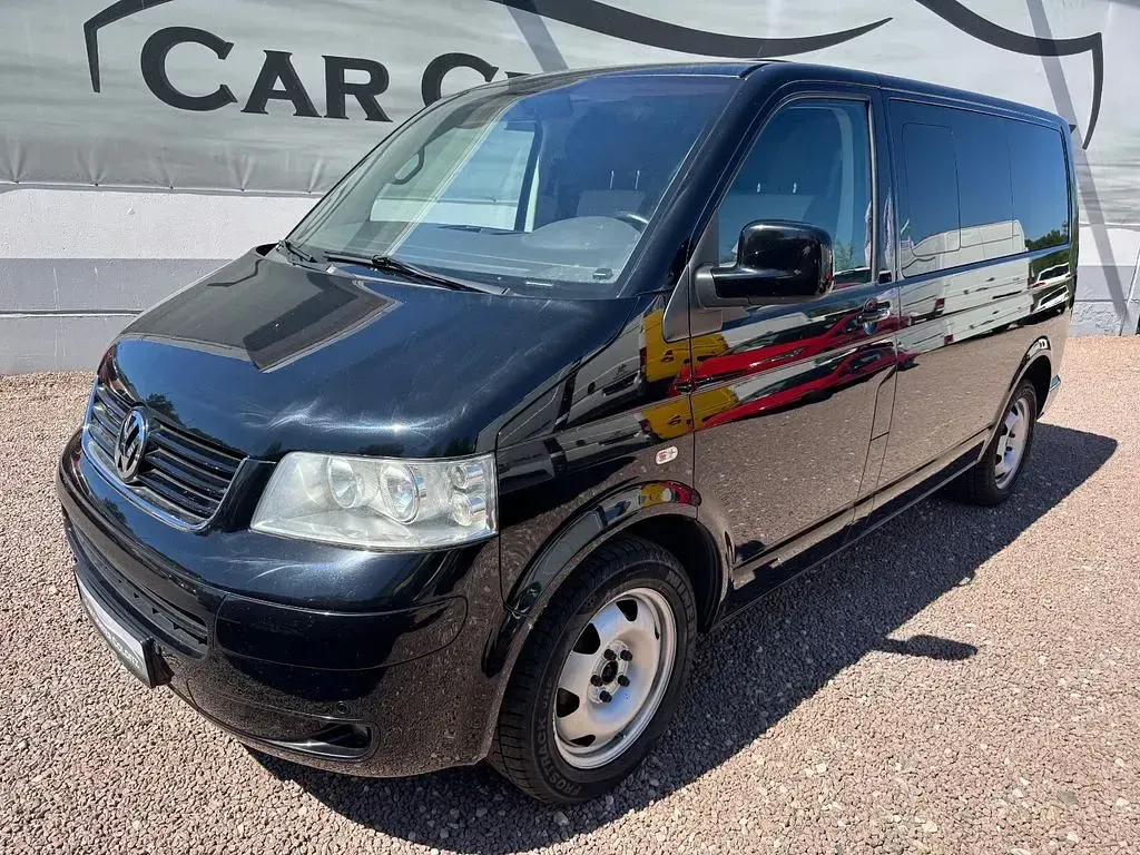 Gebraucht VW Multivan Startline 131 PS (96 kW) 2008 Schwarz Van / Kleinbus