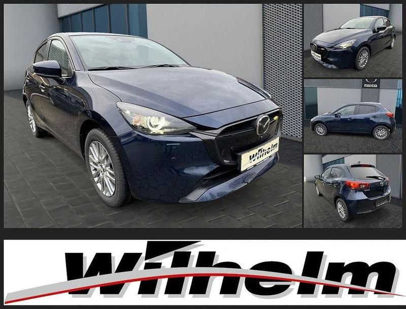 Blau Gebraucht 2024 Mazda 2 Exclusive-Line Limousine | 23.290 € (Etwas zu teuer) - Bild 1/4