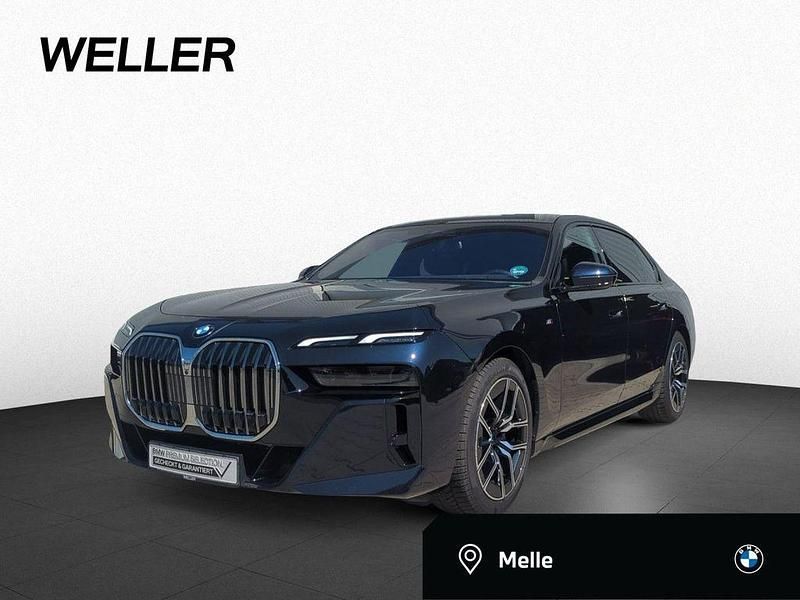 Carbonschwarz (schwarz) Gebraucht 2024 BMW 740 M Sport Limousine | 91.750 € (Guter Preis) - Bild 1/4