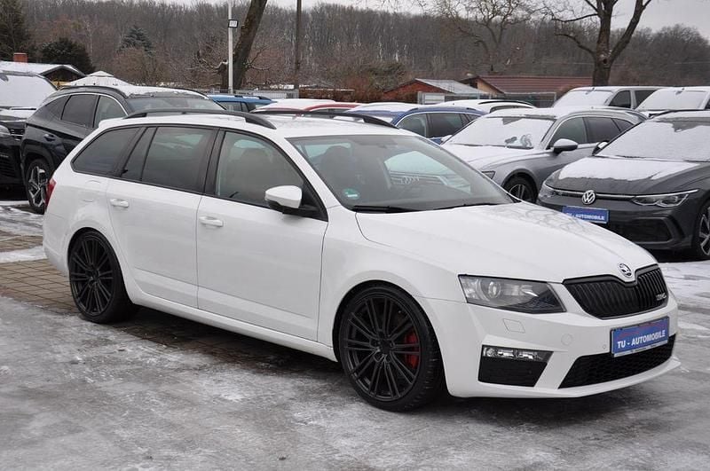 Weiß Gebraucht 2014 Skoda Octavia RS Kombi | 9.790 € (Superpreis) - Bild 1/4