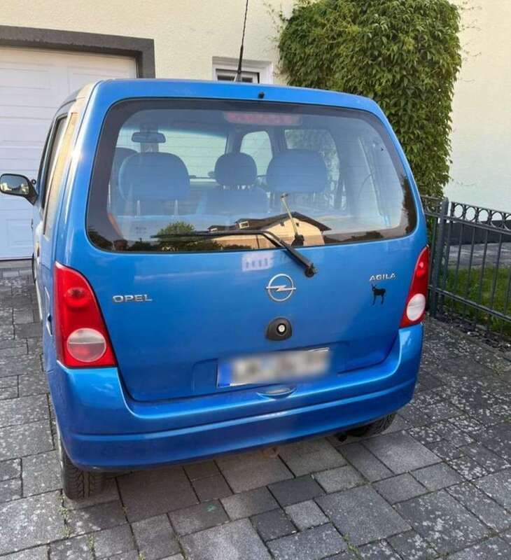 Blau Gebraucht 2002 Opel Agila Comfort Kombi | 700 € (Fairer Preis) - Bild 1/4