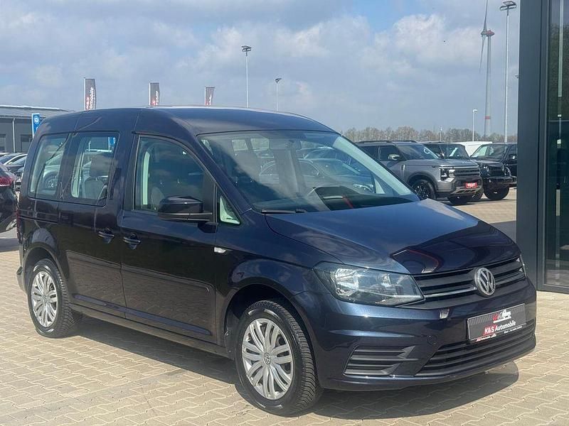 Gebraucht VW Caddy Trendline 125 PS (91 kW) 2015 Blau Van / Kleinbus
