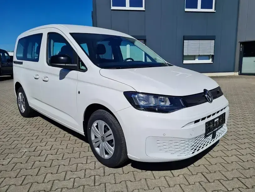 Neu VW Caddy 102 PS (75 kW) 2025 Weiß Van / Kleinbus